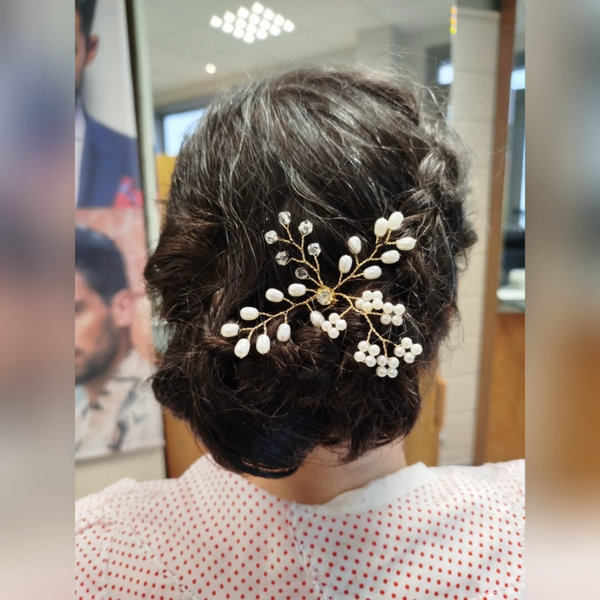 Coiffure réalisée au salon Actuel Coiff