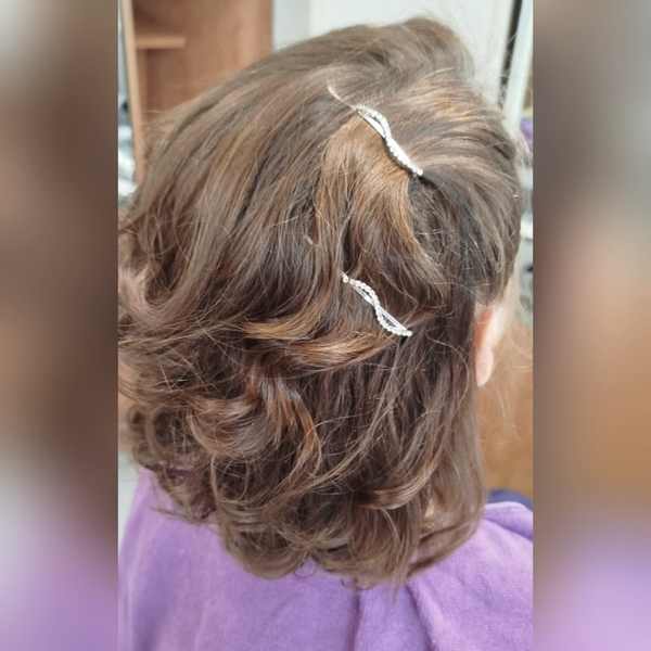 Coiffure réalisée au salon Actuel Coiff