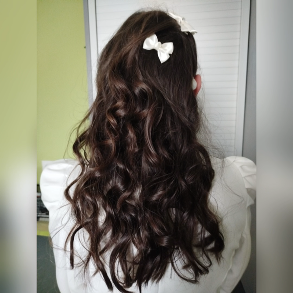 Coiffure réalisée au salon Actuel Coiff