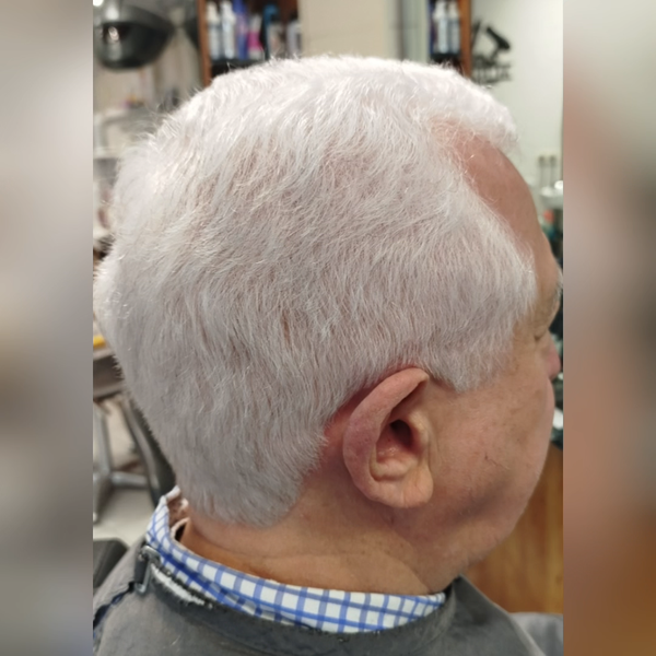 Coiffure réalisée au salon Actuel Coiff