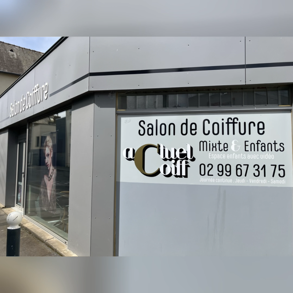 Extérieur du salon Actuel Coiff